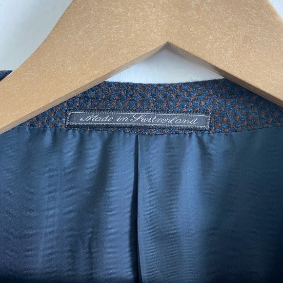 Ermenegildo Zegna Soft 3 Button Wool Cashmere Blazer 58L - Picture 5 of 7